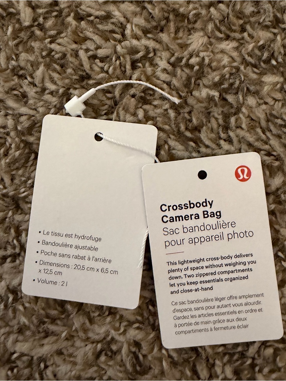 Lululemon Crossbody Camera Bag GREEN JASPER - Picture 4 of 4